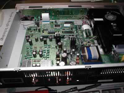 [Marantz CD6000 - inside view]