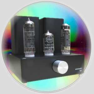 [Miniwatt N3 integrated valve amplifier]