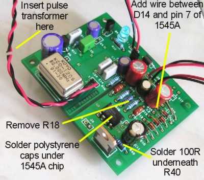 Modifications to Monica2 DAC.