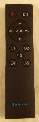 [NuPrime DAC9 - remote]