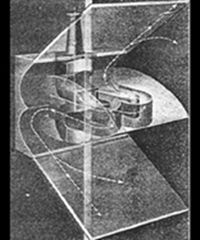 [Orthophonic horn cutaway]