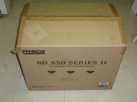 [Pinnacle packing box, closed]