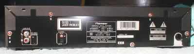 [Pioneer PD-S507 - back view]