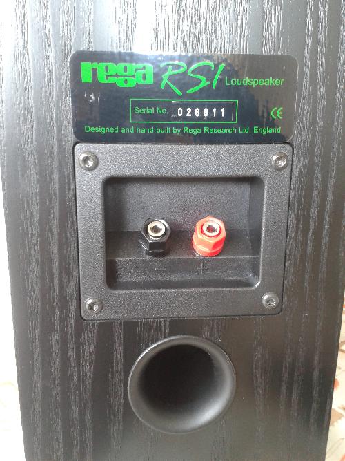 [Rega RS1 - rear view]