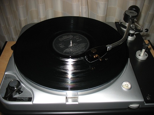 Thorens turntable and Ortofon SPU