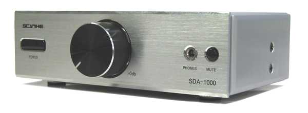 Scythe Kama Bay amp SDA-1000 - Class D integrated amplifier