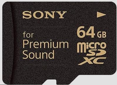 [Sony audiophile memory card]