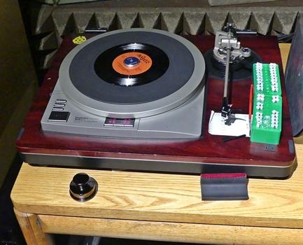 [SP-15 turntable with custom styli]