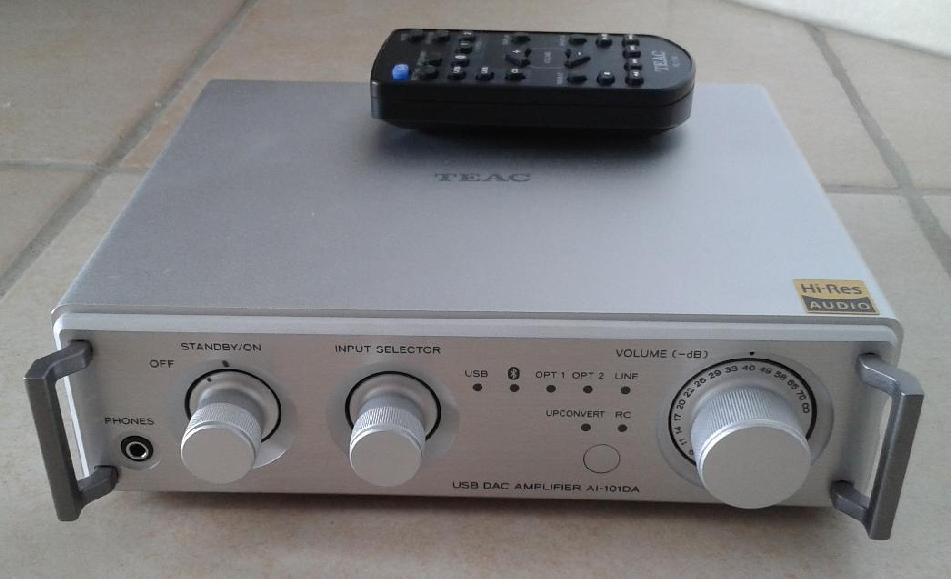 Review] Teac AI 101DA - DAC, integrated amplifier and bluetooth