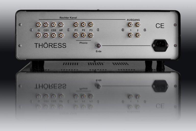 [THÖRESS pre-amp rear view]