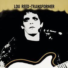 [Lou Reed's 'Transdformer' album cover]
