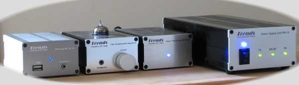 [Trends Audio 'system' with PW-10 power supply unit]