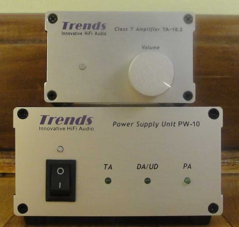 [Trends Audio TA 10.2 and PW10 front]