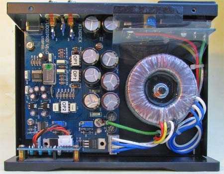 KingRex UD-01 Pro USB DAC, internal view.