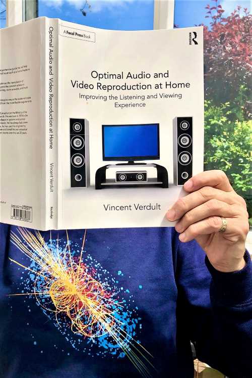 [Copertina del libro “Optimal Audio and Video Reproduction at Home: Improving the Listening and Viewing Experience” di Vincent Verdult]